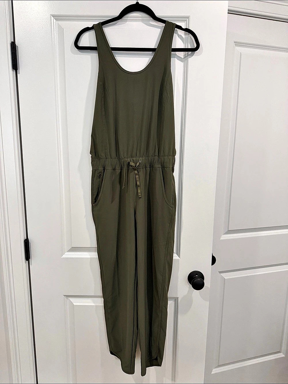Patagonia Terrebonne Traveler Jumpsuit Olive Size XS